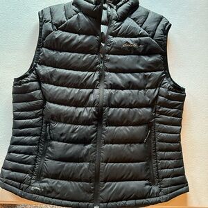 Eddie Bauer black quilted vest